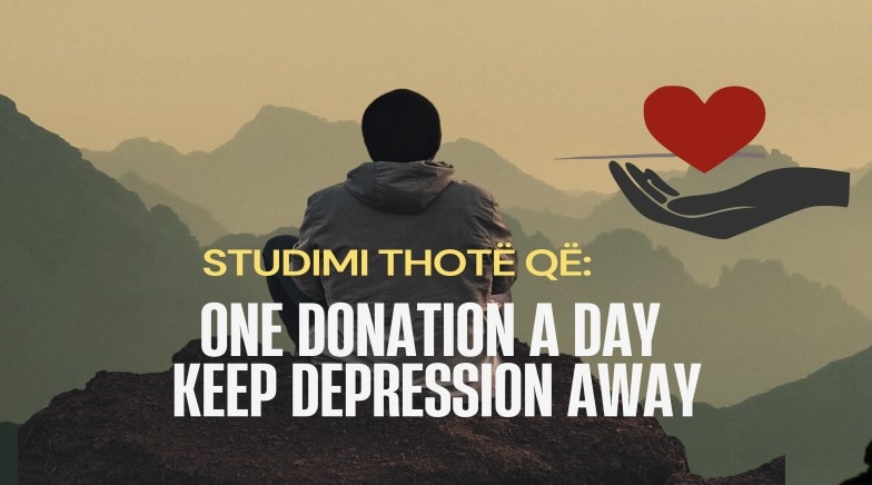 Studio: La beneficenza allontana la depressione