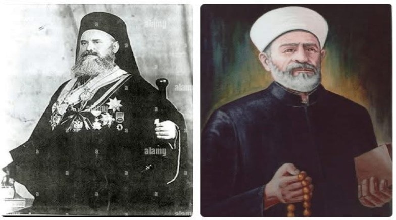 La parola dell'Arcivescovo Ortodosso durante il funerale di Haxhi Vehbi Dibrës.