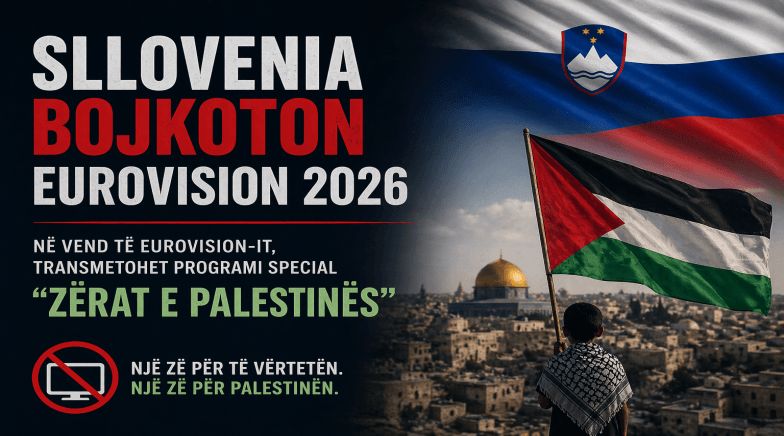 La Slovenia boicotterà l'Eurovision 2026, riporta il programma speciale "Voci della Palestina".