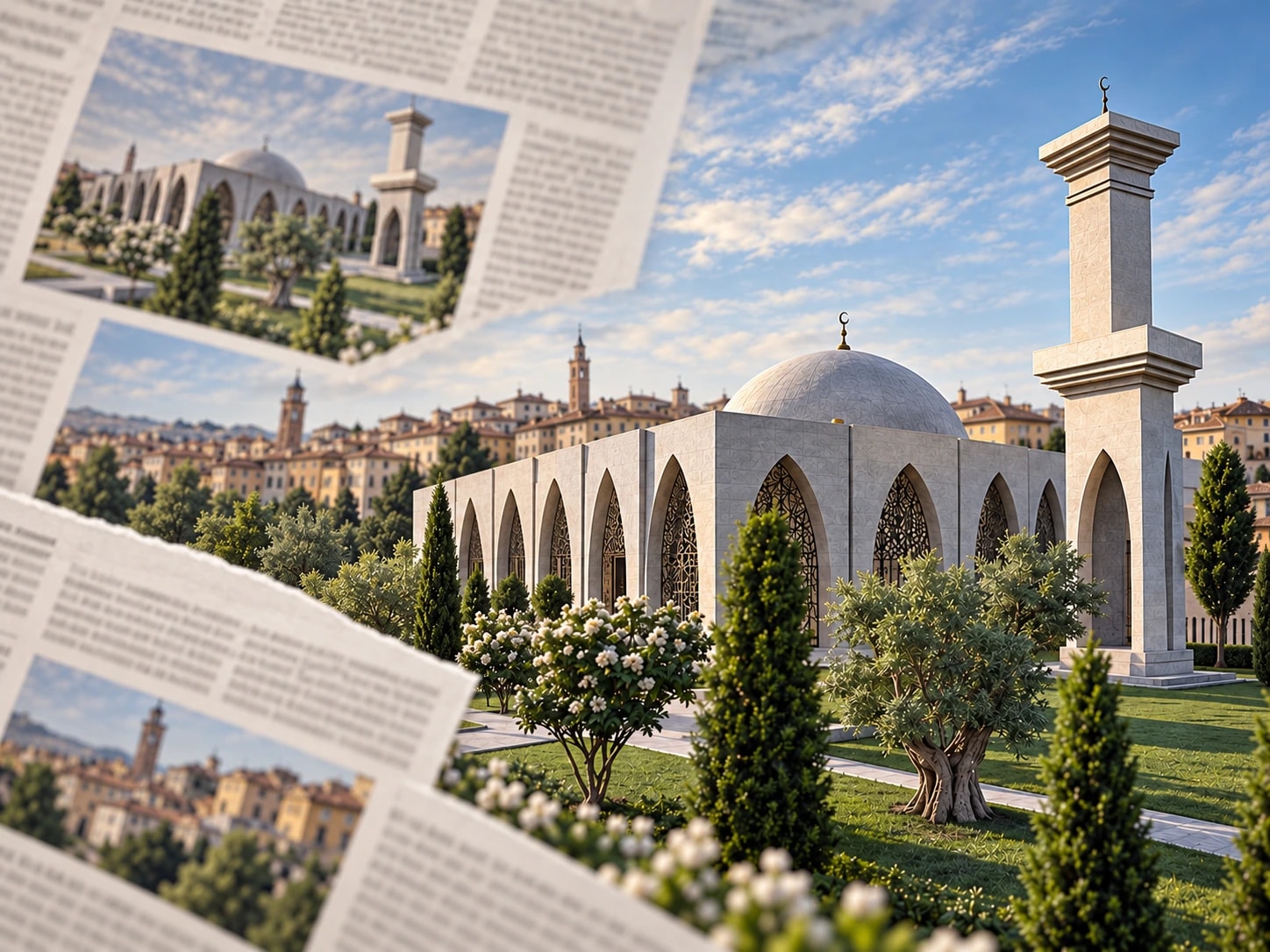Il progetto del complesso islamico all’attenzione dei media di Parma: l’iniziativa dei fedeli albanesi con il sostegno della Comunità Musulmana d’Albania